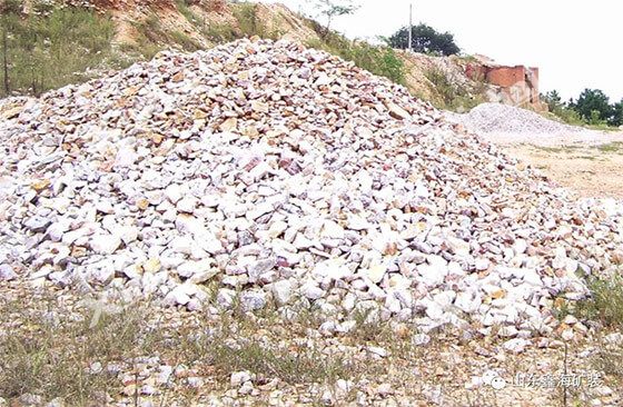 silica quartz raw mine